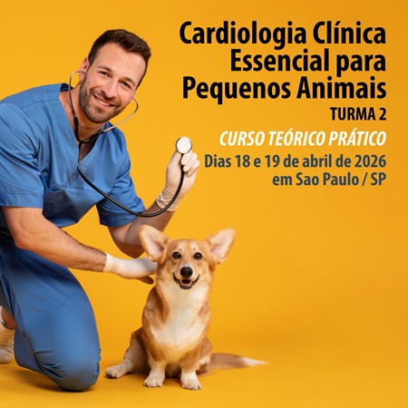 Cardiologia Clínica Essencial para Pequenos Animais - TURMA 2 - CURSO TEÓRICO PRÁTICO